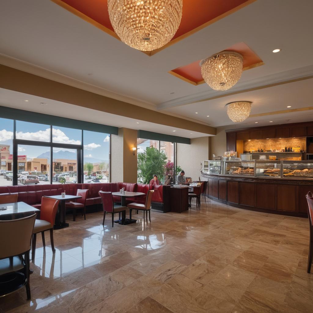 In Grand Junction's vibrant cityscape, Rodeway Inn and Courtyard by Marriott stand out as two luxurious hotels with excellent services, facilities including underground parking, and easy access to the nearby Junct'n Square Pizza for leisure activities.